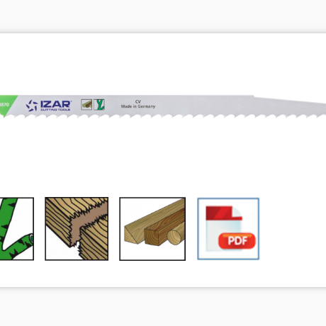 Lame Scie Sabre Bois 8,5x300/280mm (Pack de 5)