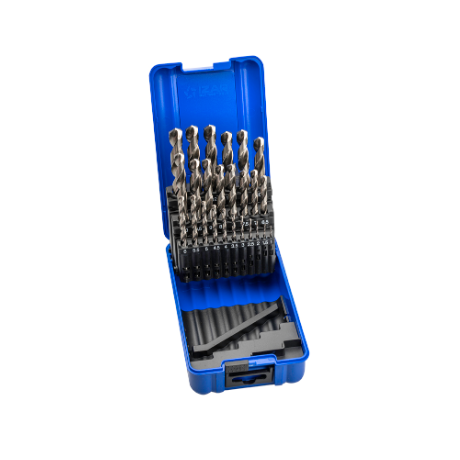 Jeu de 25 Forets Métaux HSS Speed Point 1-13x0,5mm