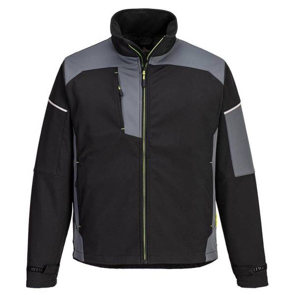 Veste Softshell PW3 (3L) Noir / Gris